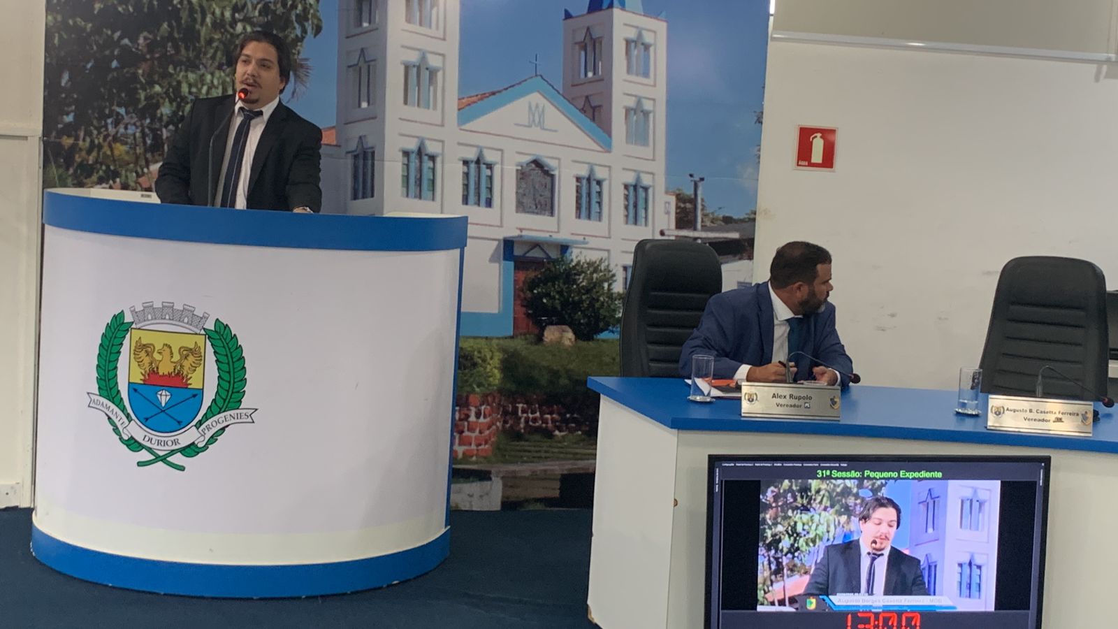 Câmara aprecia projeto Praça Verde de  Augusto Casetta 