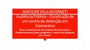 Participe - Audiência Pública - Construção De Um Presídio em Diamantino