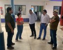 Vereadores visitam creche Tia Alair